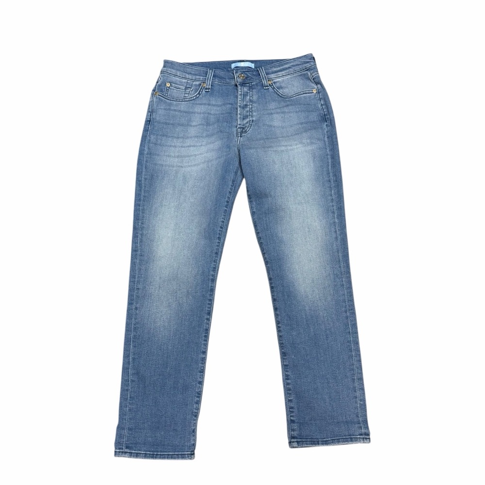 7 For All Mankind‎ Josefina Skinny Boyfriend Jeans | Mid Rise | Size 28